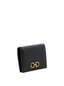 Ferragamo "Gancini" Compact Leather