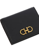 Ferragamo "Gancini" Compact Leather
