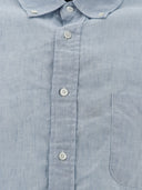 Beams Plus Linen Shirt With Chest Pocket