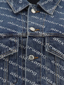 Alexander Wang "Game" Jacket With Logo Crystal Hotfix