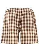 Bode "Gilbert Check" Shorts