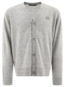 Acne Studios "Face" Wool Cardigan