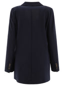 Brunello Cucinelli Jersey Single Breasted Blazer