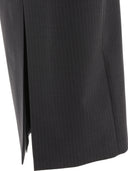 Alexander Mc Queen Pinstriped Pencil Skirt