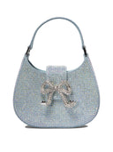 Self Portrait "Crescent" Rhinestone Bag