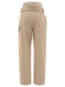 Alaïa Cargo Trousers With Knit Band