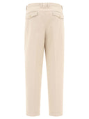 Brunello Cucinelli Trousers With Reversed Double Pleats
