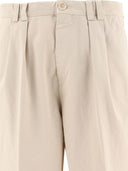 Brunello Cucinelli Trousers With Reversed Double Pleats