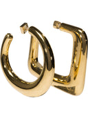 Jacquemus "Les Grandes Creoles Ovalo" Pendientes