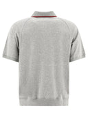 Beams Plus Half Zip Polo Shirt