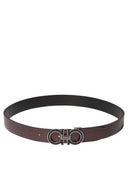 Ferragamo Gancini Cinturón ajustable y reversible