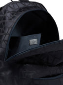 Valentino Backpack In Toile Iconographe Technical Fabric