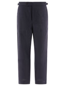 BODE Leinen maßgeschneiderte Hose