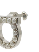 Pendientes de perlas "Gancini" de Ferragamo