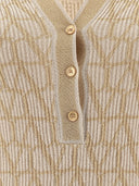 Valentino Toile Iconographe Jacquard y Vestido Lurex