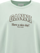 Ganni "Have A Nice Day!" Sweatshirt