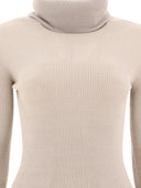 Rick Owens "Ribbed Tube" Turtleneck Sweater