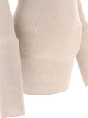 Rick Owens "Ribbed Tube" Turtleneck Sweater