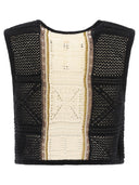 Kapital "7 G Crochet Knit" Top