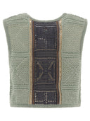 Kapital "7 G Crochet Knit" Top