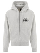 Stüssy "Construit pour durer" à sweat à sweat à fermeture éclair