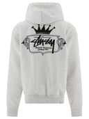 Stüssy "Construit pour durer" à sweat à sweat à fermeture éclair