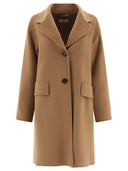 Max Mara S "Coat" Single Breasted Wool Coat