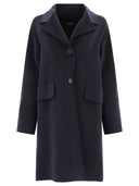 Max Mara S "Coat" Single Breasted Wool Coat