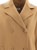 Max Mara S "Capi" Wool Coat With Buttons