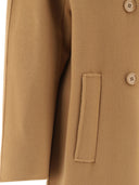 Max Mara S "Capi" Wool Coat With Buttons