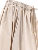 Max Mara S "Lirica" Long Taffeta Skirt