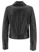 Max Mara Sportmax "Bolsena" Leather Jacket