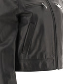 Max Mara Sportmax "Bolsena" Leather Jacket