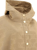 Max Mara Water Repellent Jacquard Cape