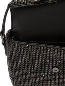 Self Portrait Shoulder Bag With Rhinestones