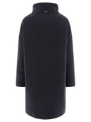 Herno Down Coat In New Modern Double And Nylon Ultralight