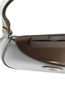 Tory Burch "Robinson Cross Chatched Crescent" schoudertas