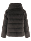 Herno Faux Fur Down Jacket