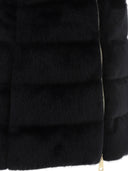 Herno Faux Fur Sleeve Coat