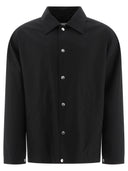 Jil Sander Overshirt With Logo Print