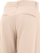 Max Mara S "Milo" Gabardine Cotton Trousers