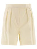 Max Mara“ Priamo”羊毛帆布短裤