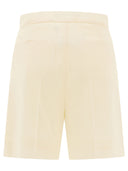 Max Mara“ Priamo”羊毛帆布短裤