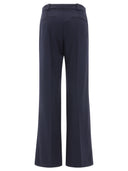 Chloé Tailored Trousers In Wool Grain De Poudre
