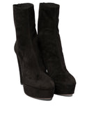 Aquazzura "Saint Honorè Plateau 120" Ankle Boots