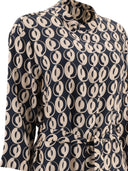 Max Mara Timeless "Timesilk" Printed Silk Dress