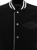 Sacai "Gonz Wool Melton X Leather" Bomber Jacket