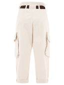 Pinko "Ronfare" Cropped Cargo Trousers