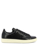 Tom Ford Croc Print Sneakers