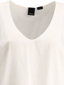 Pinko Sleeveless Stretch Satin Top